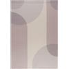 Mazovia Tappeto Soggiorno 120x170cm Beige Ecru Geometrico Morbido Sintetico | Tappeto per Camera da Letto Sala da Pranzo Ufficio Antiscivolo Antiallergico Facile da Pulire Adatto Agli Animali Pelo Corto