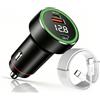 Tonsiny Carica-auto 120W/90W/67W con cavo 1.5m per Xiaomi Redmi POCO, tablet e PC | Compatibile con tutti i telefoni Xiaomi, Redmi, POCO, tablet, laptop, orologi, Buds Hypercharge 120 W e ricarica più rapida