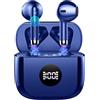 zakotu 2026 Cuffie Bluetooth 5.4, 2026 HiFi Stereo Cuffie | 40 Ore di Autonomia, 4 Microfoni ENC per Chiamate Nitide, LED Display, Compatibili con iOS e Android, IPX7