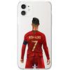 MYCASEFC - Cover Calcio Personalizzabile Ronaldo Portogallo per Samsung Galaxy A7 2018 in Silicone, Custodia da Calcio per Smartphone personalizzata e realizzata in Francia in TPU