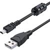 ycwwzzh Cavo USB di ricambio per fotocamera Nikon UC-E6, UC-E16, UC-E17, UC-E23, cavo di ricarica per Nikon SLR DSLR D3300 D750 D5300 D7200 D3200 e Coolpix L340 L32 A10 S S3700 S6500 S35000 S6600 S6300