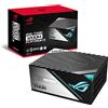 ASUS ROG Thor 1200W Platinum II, Alimentatore PC Modulare, 80+ Platinum, ATX12V, Dissipatori ROG, Tecnologia 0dB, Ventola da 135mm, Schermo OLED, Cavi Sleeve, Aura Sync, 19x15x8.6 cm, Bianco/Nero