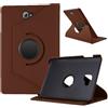 AYXYYDS Rotante Custodia per Samsung Galaxy Tab A 10.1 (2016), Custodia protettiva Rotante 360 Gradi per Tab A 10.1 inch (SM-T580/SM-T585) (Brown)