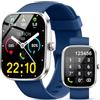 Matast Smartwatch da uomo e donna, 1,91, con chiamate Bluetooth e notifica WhatsApp, cardiofrequenzimetro, IP68, braccialetto attività con oltre 100 modalità sportive, monitoraggio del sonno, per