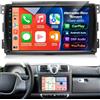 Techschermo Autoradio Touchscreen CarPlay per Mercedes Benz Smart Fortwo 2005-2010 | Radio da 9 Pollici con CarPlay Android Auto Wireless, Schermo IPS, Audio DSP, Bluetooth, FM RDS, Retrocamera, Plug-and-Play
