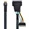 Xiwai U.2 U2 SFF-8639 a Slimline SFF-8654 4i NVME PCIe SSD per scheda madre SSD 750 p3600 p3700 M.2