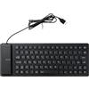 Rvluw Tastiera in morbido silicone, 85 tasti, connettore con cavo USB silenzioso, pieghevole, portatile, compatta tastiera morbida per PC, laptop, desktop, leggera, portatile