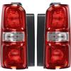 Generisch 2 x fanali posteriori compatibili con Peugeot Expert Opel Zafira Life - Vivaro C Citroen Jumpy fanale posteriore fanale freno luce posteriore 9808243180 968311548000002 (set)