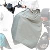 BORDEAG Coprigambe Scooter Universale,Copertura Della Gamba Del Scooter Con Tasca,Strisce Riflettenti,Protezione Per Gambe,Copri Gambe Per Scooter Antivento Per Scooter Per Il Freddo,Impermeabile