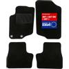 DBS 1765681 Tappetini Auto - Su Misura - Tappetini pianale Auto - 4 Pezzi - Moquette nera 600g/m² - Gamma One
