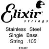 Elixir Corda singola per basso in acciaio inossidabile Elixir® Strings con rivestimento NANOWEB®, (.105)