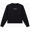 Armani Exchange Long Sleeve Milano-New York Front Logo Maglia di Tuta Donna (Pacco da 1)