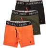 POLO RALPH LAUREN Polo 4D Flex - Boxer da Uomo in Microfibra rinfrescante, Stile retrò (Confezione da 3)