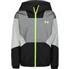 Under Armour Manataug Giacca Antivento con Cappuccio per Bambini - Leggera, Antivento e Idrorepellente, Giacca Mezza Stagione per Scuola e Attivita' Sportive, 6-14 Anni