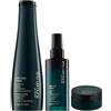 KÉRASTASE SHU UEMERA Ultimate Reset Riparazione Estrema, Shampoo 300 ml, Siero Notte 90 ml, Maschera da Viaggio 75 ml in omaggio