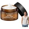 Inero Scalp Attraskin Burro Corpo ai Feromoni, Fragranza Designer a Lunga Durata, Idratazione Senza Effetto Unto, Per Uomo, Pelle Secca Sensibile Matura, Ideale per Viaggi, Palestra, Feste，1pc