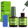 HOUSN Remover Semipermanente Unghie,2 Pezzi Solvente Per Smalto(15ml),Rimuove Facilmente E Rapidamente Lo Smalto In 3-5 Minuti,Non Fa Male Alle Unghie,Non C'è Bisogno Di Immergere O Avvolgere