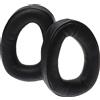 vhbw Cuffie auricolari compatibili con Sennheiser GSP 350, GSP 301, GSP 303, GSP 302, realizzate in plastica, colore nero