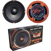 Lustrens Altoparlanti di fascia media, 16,5 cm, 100 watt RMS, 200 watt massimi, 4 ohm, coppia