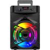 Lustrens Altoparlante Bluetooth portatile per karaoke, wireless, 34.220, potenza: 1 x 10 W