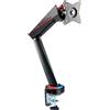 Lustrens Supporto monitor professionale - braccio articolato ergonomico, adatto a monitor fino a 9 kg e televisori fino a 35 pollici