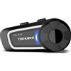 Lustrens Intercom per motociclette, sistema Bluetooth per un massimo di 6 cuffie, portata di 2000 metri