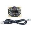 LVYXON Webcam USB 720P HD con riconoscimento facciale, grandangolare 100° | Sensore OV9732, messa a fuoco manuale, plug-and-play, compatibile Win/Mac/Linux/Android, ideale per la scansione