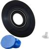 Evenoonest Kit lenti di ricambio per Insta360 X6, per ABS Premium | e lente in vetro per fotocamera, protezione antigraffio e antipolvere per una maggiore durata, compatta da 8 x 7 x 3 cm