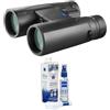 Zeiss Binocolo Terra HD 8x42 (nero) Bundle con kit di pulizia lenti Zeiss (2 pezzi)