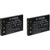 mtb more energy 2X Batteria NP-60 Compatibile con Aiptek/Compatibile con Easypix/Compatibile con Jay-Tech/Compatibile con Medion/Compatibile con Praktica… vedi descrizione!