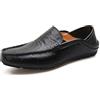 CZHIHANEG Mocassini da Uomo Scarpe Traspiranti Casual Mocassini in Pelle Fatti a Mano Slip On Driving Business Shoes38-49 EU