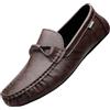 CZHIHANEG Mocassini da Uomo Scarpe Traspiranti Casual Mocassini in Pelle Fatti a Mano Slip On Driving Business Shoes38-49 EU