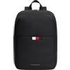 Tommy Hilfiger Zaino da uomo TH Foundation Square BACKPACKAM0AM14928, nero, taglia unica