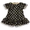 Corolle - Vestito nero a pois dorato, vestito per bambola Ma 36 cm, da 3 anni, 9000213100
