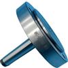 ZADIKO 1 adattatore for mandrino MT2 - Flangia da 100 mm for mandrino del tornio - Acciaio ad alto contenuto di manganese, compatibile con mandrini a 3 e 4 griffe