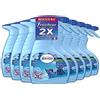 Febreze Lenor - Deodorante in tessuto, 8 x 500 ml, la tecnologia OdourClear elimina gli odori dai tuoi tessuti per lasciare solo un profumo fresco
