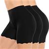 UMIPUBO Pantaloncini Sottogonna Donna 3 Pezzi, Anti sfregamento Boxer, Pantaloni di Sicurezza Senza Cuciture, Vita Alta Mutande Shorts Elasticizzati, Leggings Corti, Traspirante Mutandine