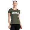 Lonsdale Cartmel T-Shirt Donna | 100% cotone pettinato, morbida al tatto, vestibilità normale, comoda maglietta a maniche corte per viaggi