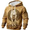 Generic Felpa con Cappuccio da Uomo a Tema scandinavo | Felpa con Cappuccio ispirat | Cappotti E Giubbotti Uomo Firmati Taglie Corte Scuro Autunnali Trendy Fulmini Mettere Basica Stravaganti