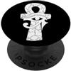 Miftees Egyptian Tees Ancient Egyptian Stone Ankh Simbolo Occhio Di Ra PopSockets PopGrip Adesivo