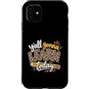 Leopard Classroom Humor Custodia per iPhone 11 Y'all Gonna Learn Today - Divertente matita leopardata per insegnanti