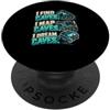 Regalo per esploratore di speleologia e Camicia da esploratore di caverne per speleologia PopSockets PopGrip Adesivo