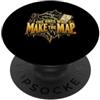 Regalo per esploratore di speleologia e Make The Map esploratore di caverne per speleologia PopSockets PopGrip Adesivo