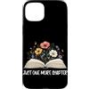 Wildflower Reading Book Flower Gifts Wom Custodia per iPhone 15 Plus Just One More - Lettore di topi di biblioteca floreale per amanti dei libri