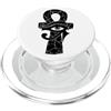 Miftees Egyptian Tees Ancient Egyptian Stone Ankh Simbolo Occhio Di Ra PopSockets PopGrip per MagSafe