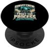 Regalo per esploratore di speleologia e Camicia da esploratore di caverne per speleologia PopSockets PopGrip Adesivo
