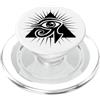 Miftees Egyptian Tees Piramide egiziana Sunburst Mystic Eye Of Ra PopSockets PopGrip per MagSafe