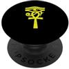 Miftees Egyptian Tees Occhio di croce Ankh invecchiato egiziano di Ra PopSockets PopGrip Adesivo