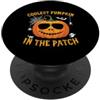 Coolest pumpkin in the patch Funny hallo Halloween Ragazzi Ragazze Uomini Bambini La zucca più cool nella patch PopSockets PopGrip Adesivo