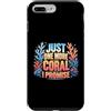 Coral Keeper Reef Humor Custodia per iPhone 7 Plus/8 Plus Solo un altro corallo I Promise Reef Aquarium Humor